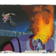 Production cel of Wolverine, in the Danger Room, ferociously destroying a Sentinel robot that looked like Cyclops—who at that moment is marrying Jean Grey. Wolverine is formally dressed to go to the wedding, but his despair at losing Jean to Scott keeps him away.